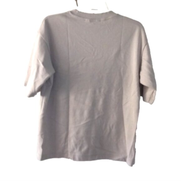 Women's Cream Color Comfy TShirt Size XS Short Sleeve Neutral UNIQLO U - Picture 3 of 8